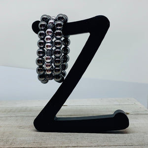 The Helene Black Hematite Bracelet