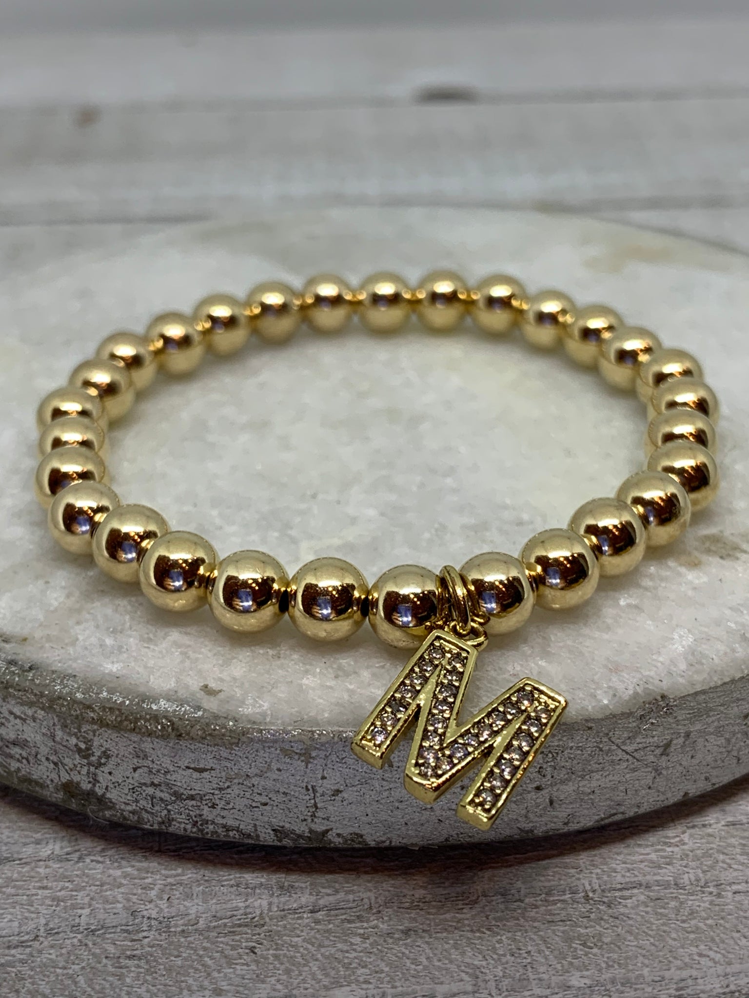 Initial 6mm Bracelet