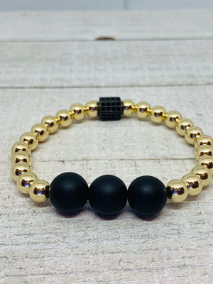 Golden Onyx Bracelet