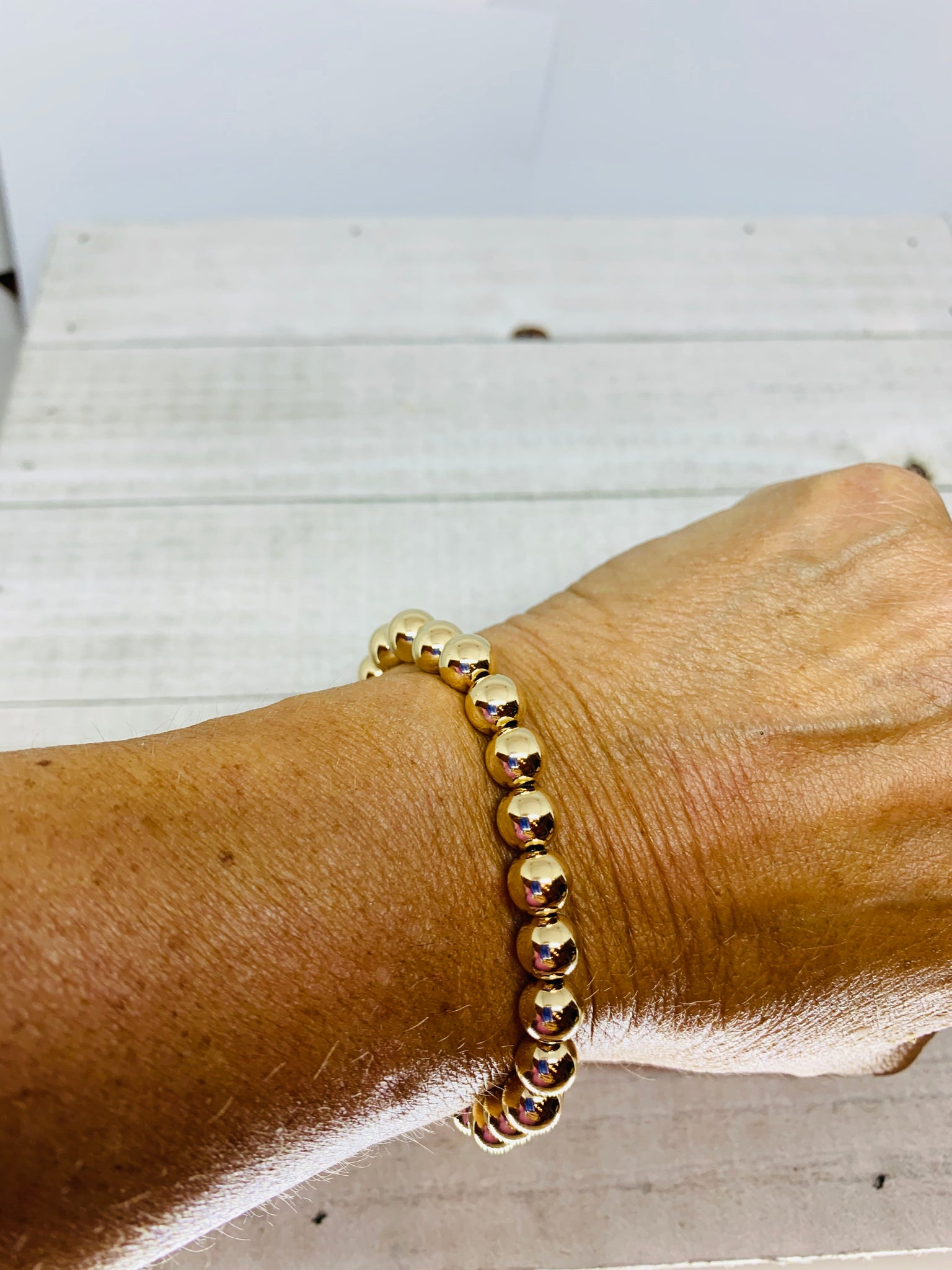 7mm 14 K Gold-Filled Bracelet