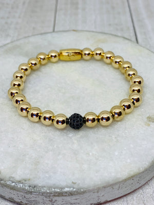 Gold With A Touch Of Black