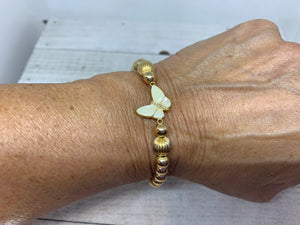 The Golden Lady Butterfly Bracelet
