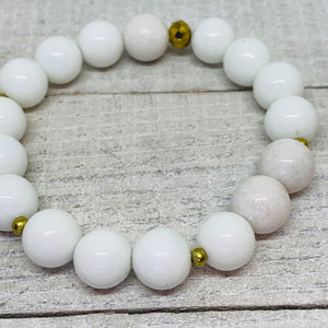 White Mountain Jade Bracelet