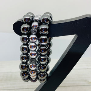 The Helene Black Hematite Bracelet