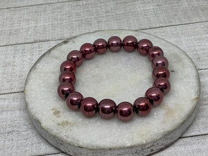 Pink Metallic Lady