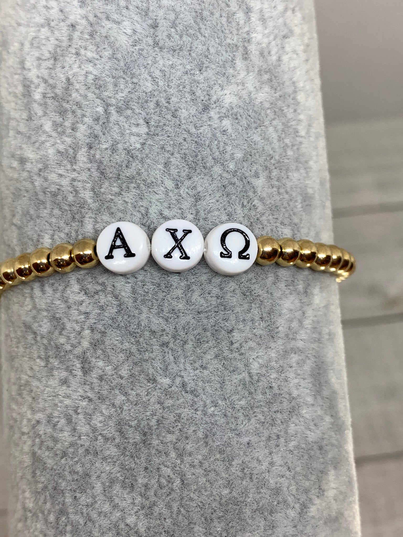 Sorority Initial Bracelet