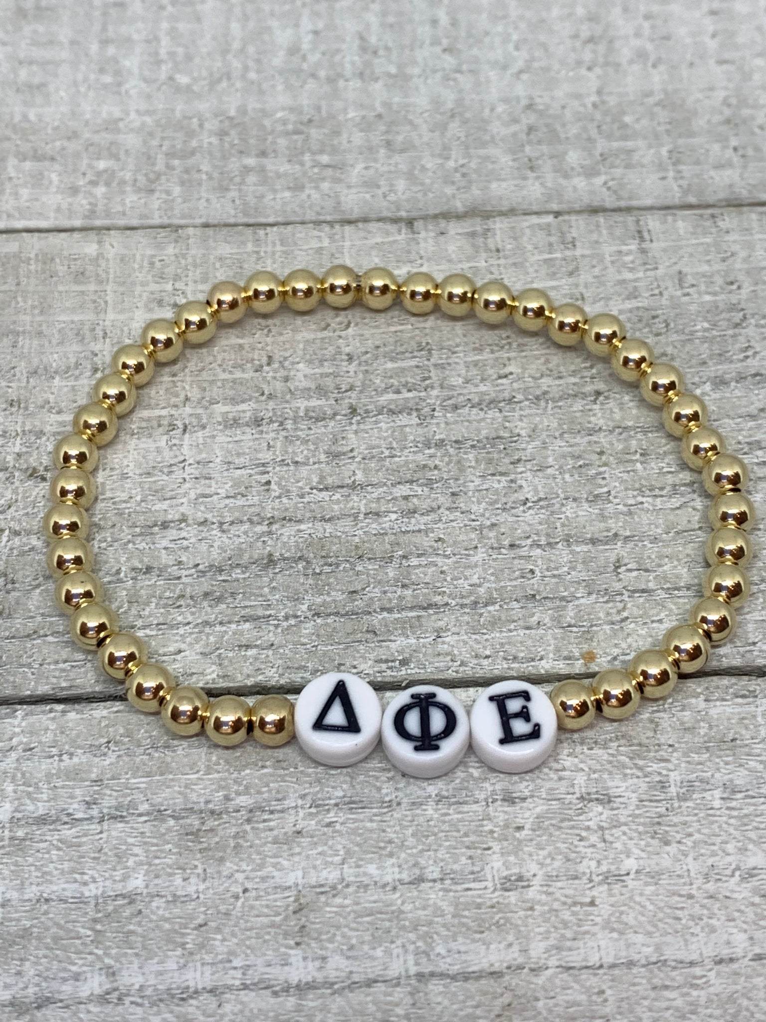 Sorority Initial Bracelet