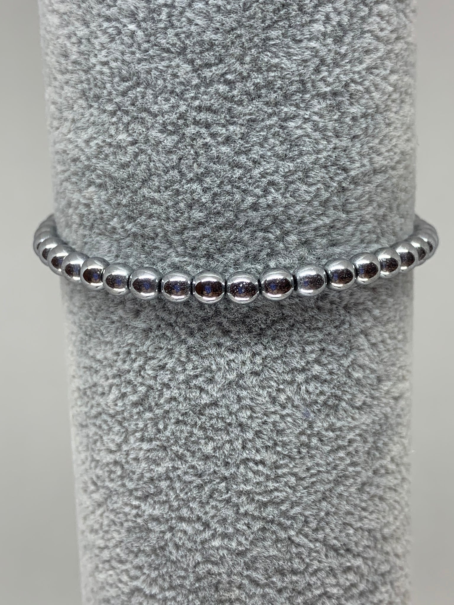 Just Hematite 4mm Bracelet