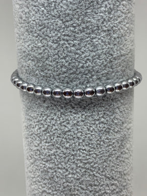 Just Hematite 4mm Bracelet