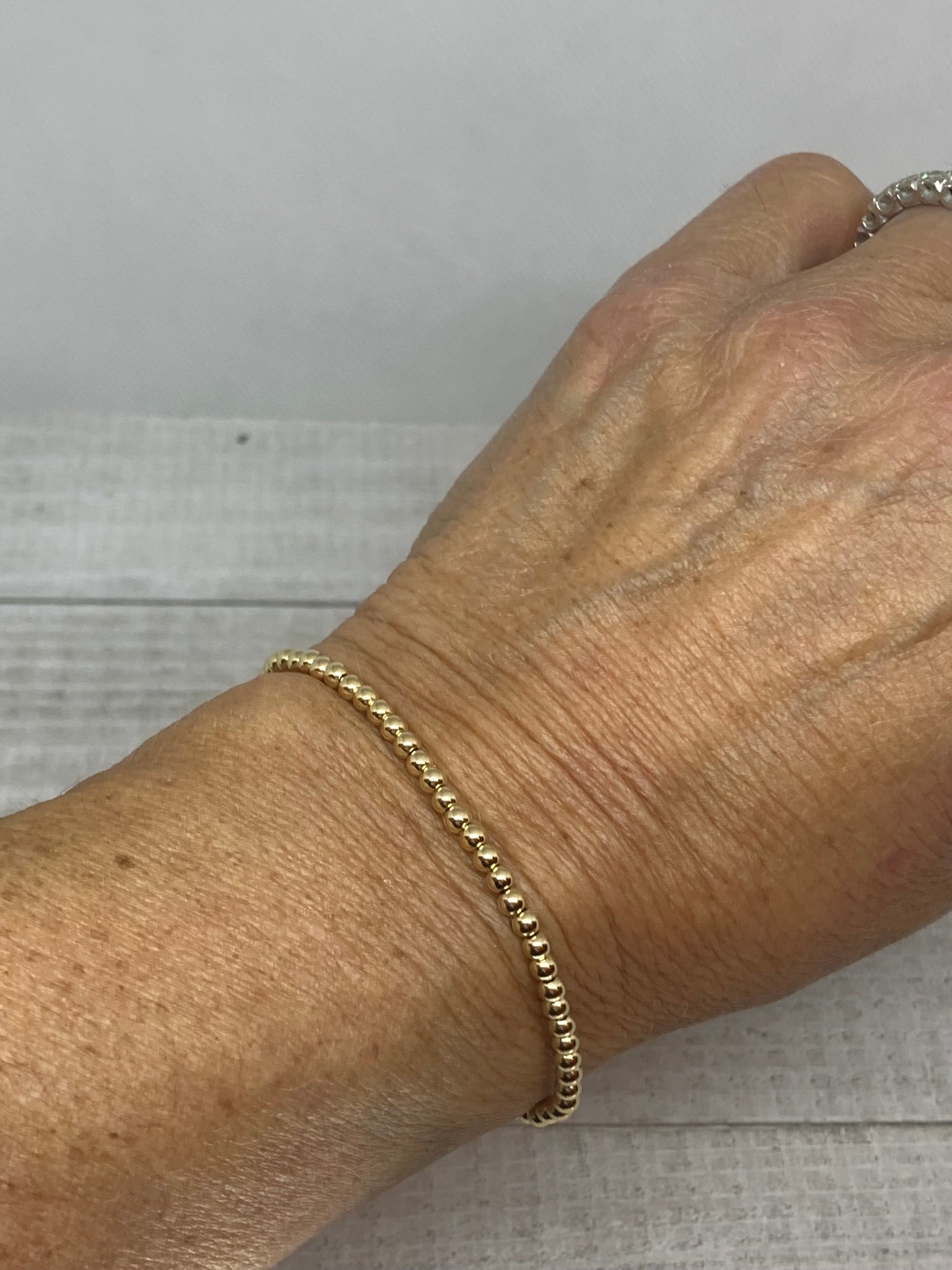 3mm Plain 14 K Gold-Filled Bracelet