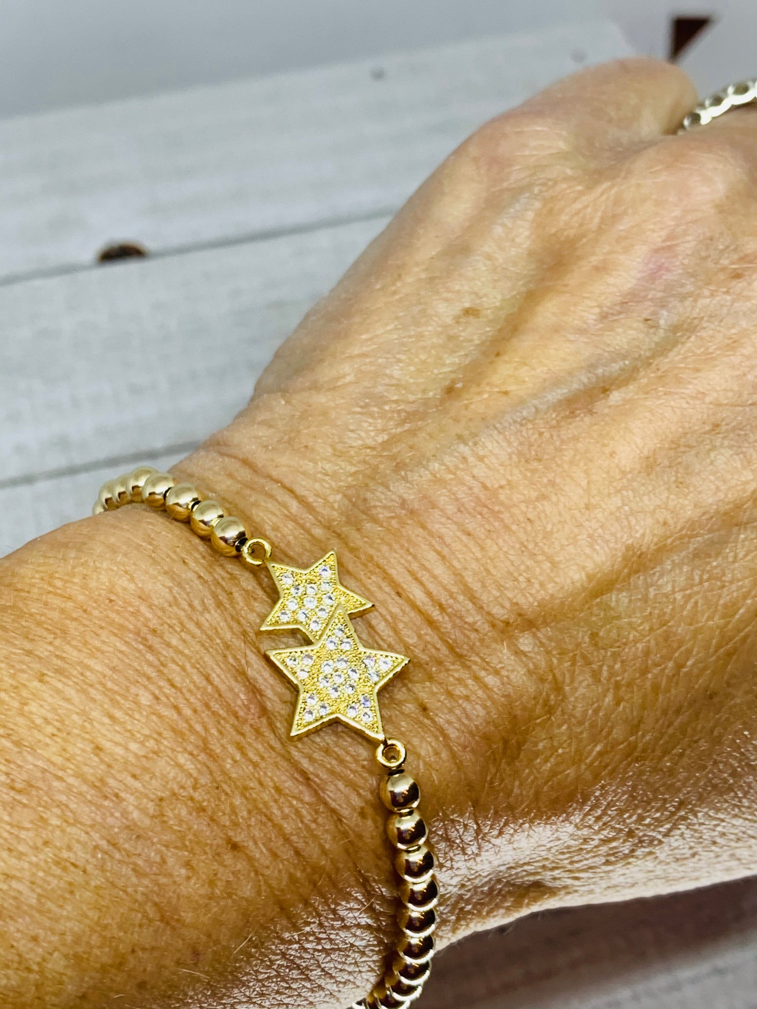 Gold Filled Twin Star Bracelet