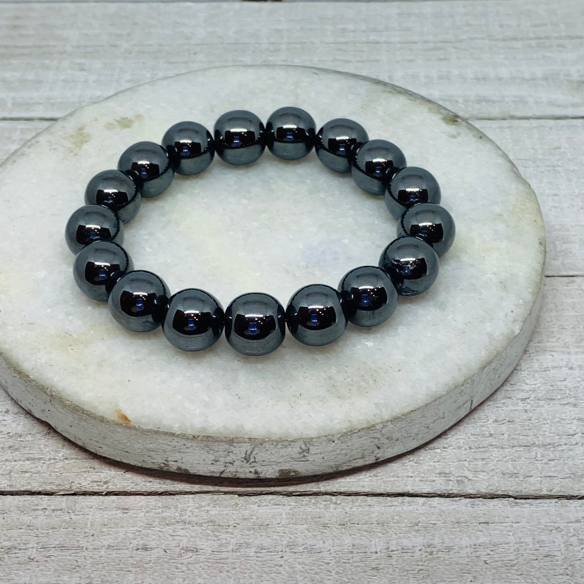 The Helene Black Hematite Bracelet