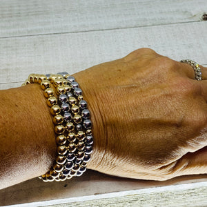 Silver & Gold Bracelet